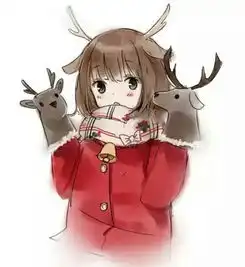 小女孩头像可爱萌漫画灰