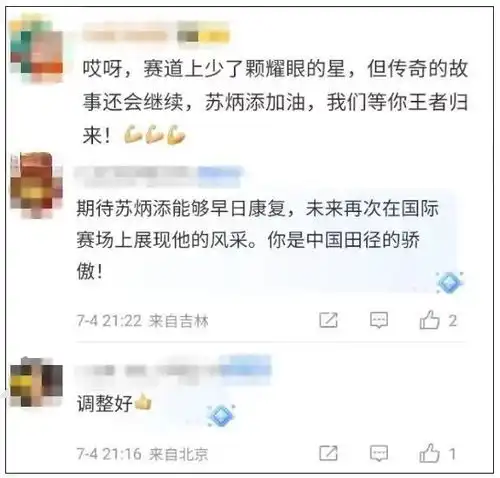 苏炳添将缺席巴黎奥运会
