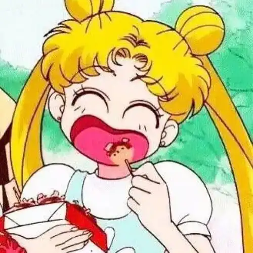 剪纸美女头像美少女战士