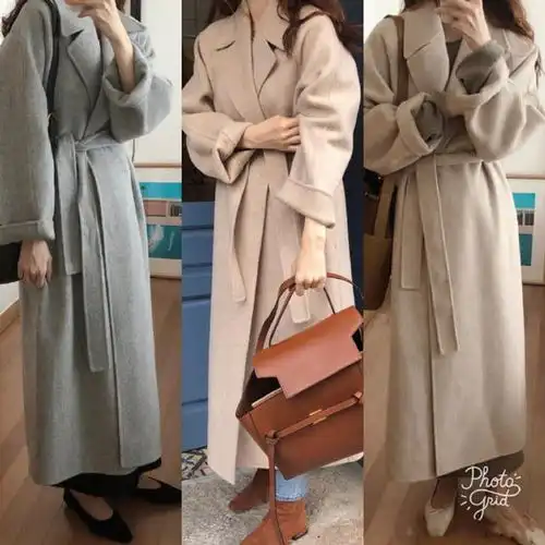 大衣怎么穿出温柔高级感27套冬季大衣穿搭,轻松穿出气质女人味