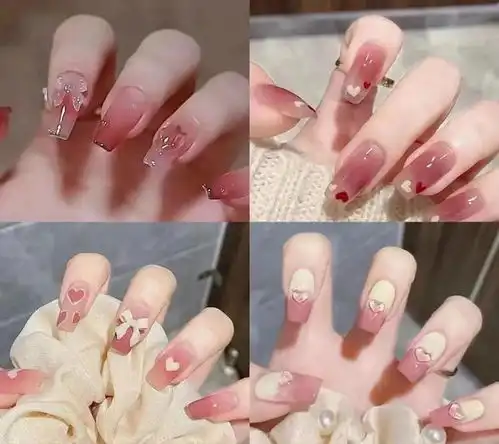 思慕高级美学18款冰透水晶美甲,清新显白,ins风纯欲满满