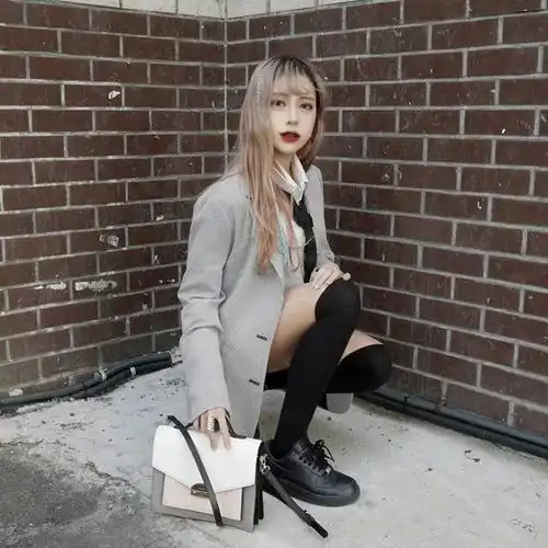 chic女孩学穿复古元素