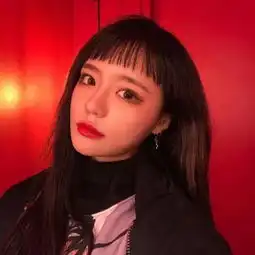 快手流行头像女生可爱黄