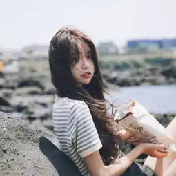2018qq头像女生唯美侧面长发披肩人生没有如果只有结果