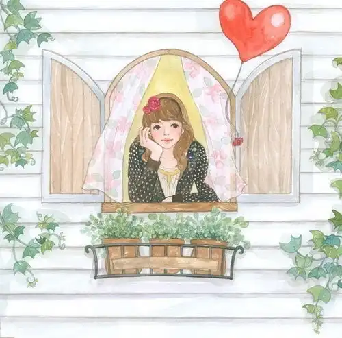 朋友圈暖心插画这就是我想要的爱情搜狐文化搜狐网