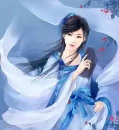 求手绘古风美女图,要背景,不要立绘
