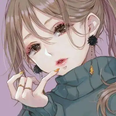 动漫女头.我们终会离去.