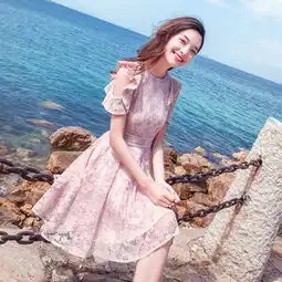 仙气时尚连衣裙,青春减龄,尽显优雅的女人味