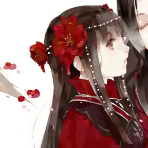 二次元黑暗头像女图文大