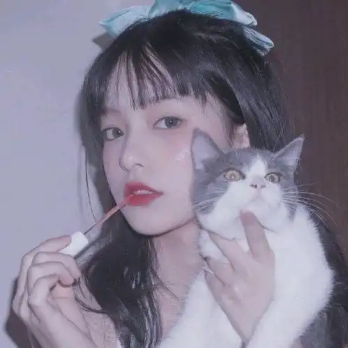 女生狼尾头像女头