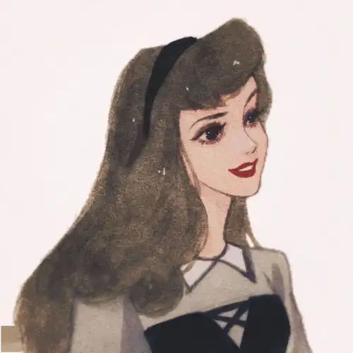 迪士尼情侣头像喜欢我你就眨一下眼睛吧