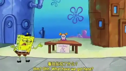 海绵宝宝将可爱小女孩带上手铐怎么回事