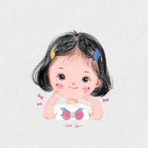 女孩头像极简文艺可爱