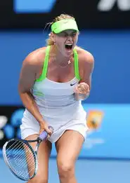 莎拉波娃晋级澳网16强俄罗斯美女兴奋至极