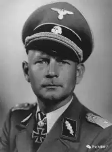 二战德军名将的三大特点眼神忧郁,有点小痞,还喜欢歪戴军帽