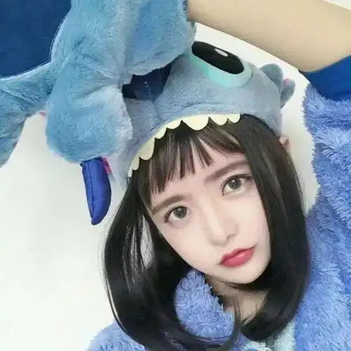 微信头像女生小孩呆萌肥