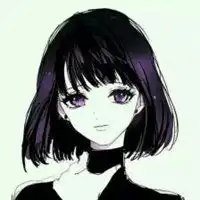 二次元头像高冷女神微信头像图片大全
