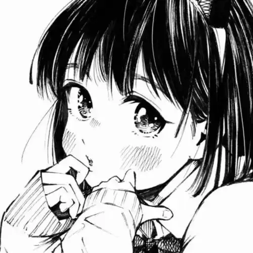 适合珍藏敲萌的日漫风少女头像