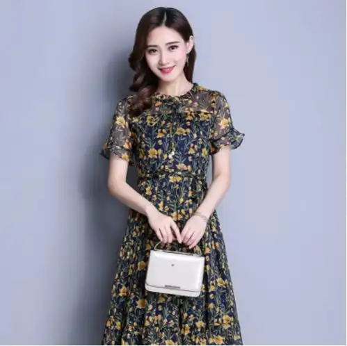 秒变清新少女的碎花裙,你穿了吗
