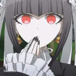 库洛米紫色头像女卡通简