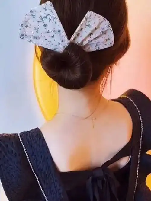 科学家说,看一遍就能学会的肯定是美女美出高级感网红饰品编发教程盘发