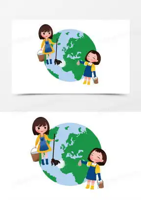 卡通地球素材卡通地球图片卡通地球免费模板下载熊猫办公
