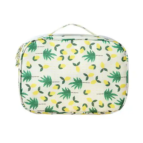 化妆包小号便携韩国简约大容量多功能旅行收纳袋洗漱包少女心清新