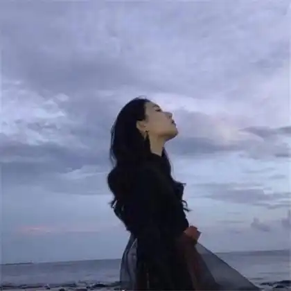 qq侧面头像女生头像侧面