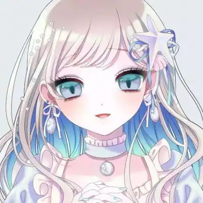 闺蜜头像动漫一对萌萌哒二次元闺蜜头像一左一右