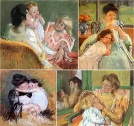 原来画家的笔下,母亲都是这样的