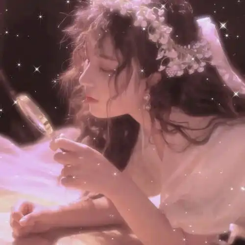 很甜的治愈的女生头像