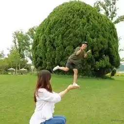 身高差拍之后,情侣秀恩爱的基本姿势,你get了吗