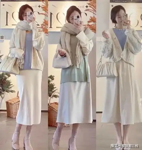 女生早春温柔风格穿搭推荐,照着穿就美美哒