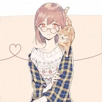 高冷头像女欧美卡通