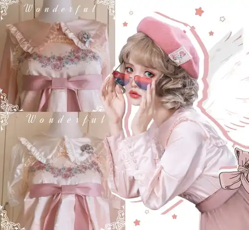 粉色系洛丽塔头像