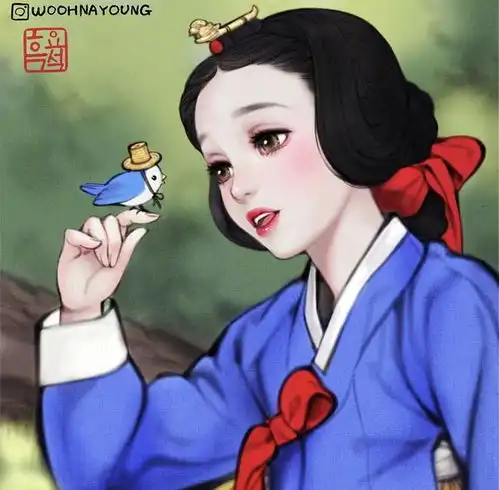 迪士尼公主变成韩国人,气质全变了粉丝真怕韩国又申遗呀