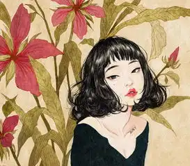 她的插画,让人春心荡漾,好撩人