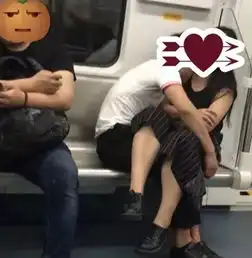 奇葩头像女生地铁