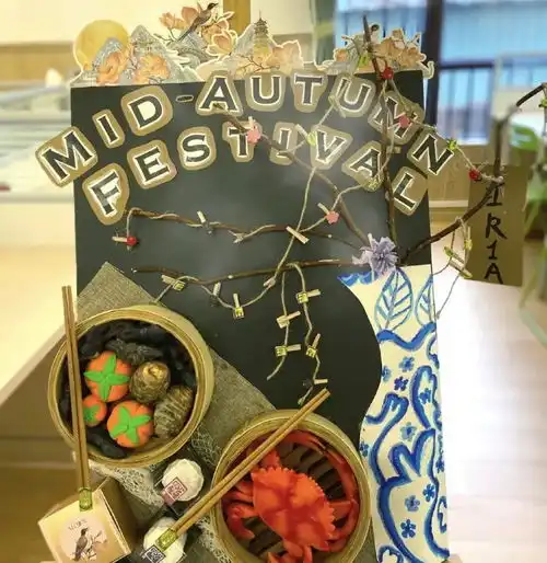 绘本展板墙饰手工大合集,打造氛围感满分的中秋节