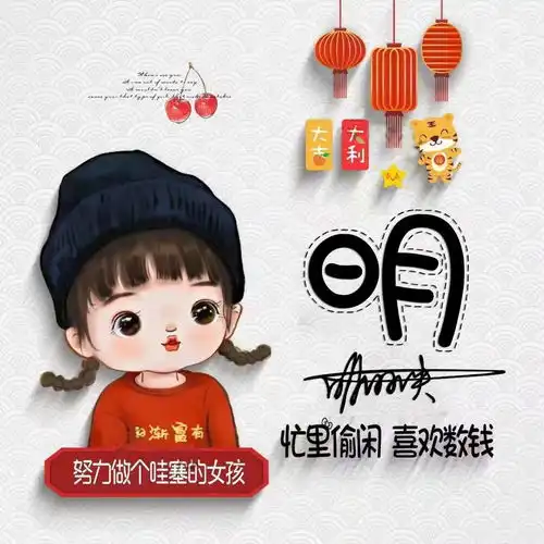 2022你的微信头像该换了,35张虎年鸿运当头个性签名头像,请查收