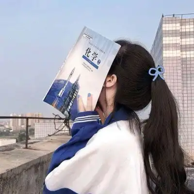 蓝色控女生头像清新自然蓝色系优美头像图片女