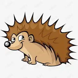 卡通刺猬png下载素材图片免费下载高清psd千库网图片编号9655960