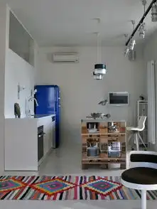 与众不同旧家具装点田园风格一居室