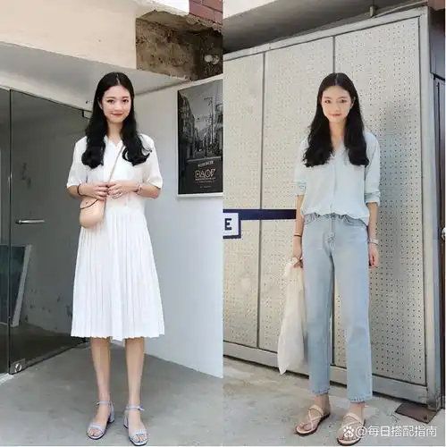 夏末,温柔简约的轻熟风穿搭火了,颇有少女感又带点女人味