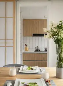 120㎡三居室日式风述说无尽的禅意