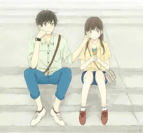 夏天情侣头像可爱