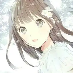 甜美女孩卡通头像蜜糖