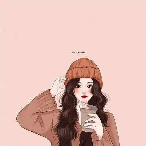 今日份人物插画头像作者chibitouchan