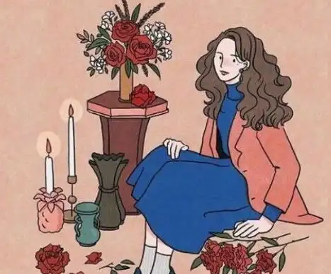 女性信佛的微信头像化缘