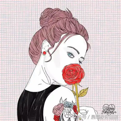 当下超火的情侣插画,每一张都让人脸红心跳